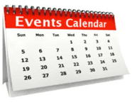 Full event calendar